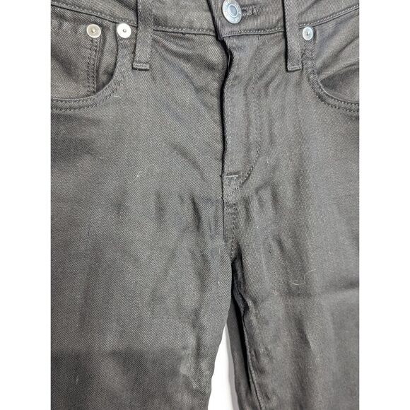 Helmut Lang Jeans Ankle Skinny Black Size 25 - Picture 4 of 9
